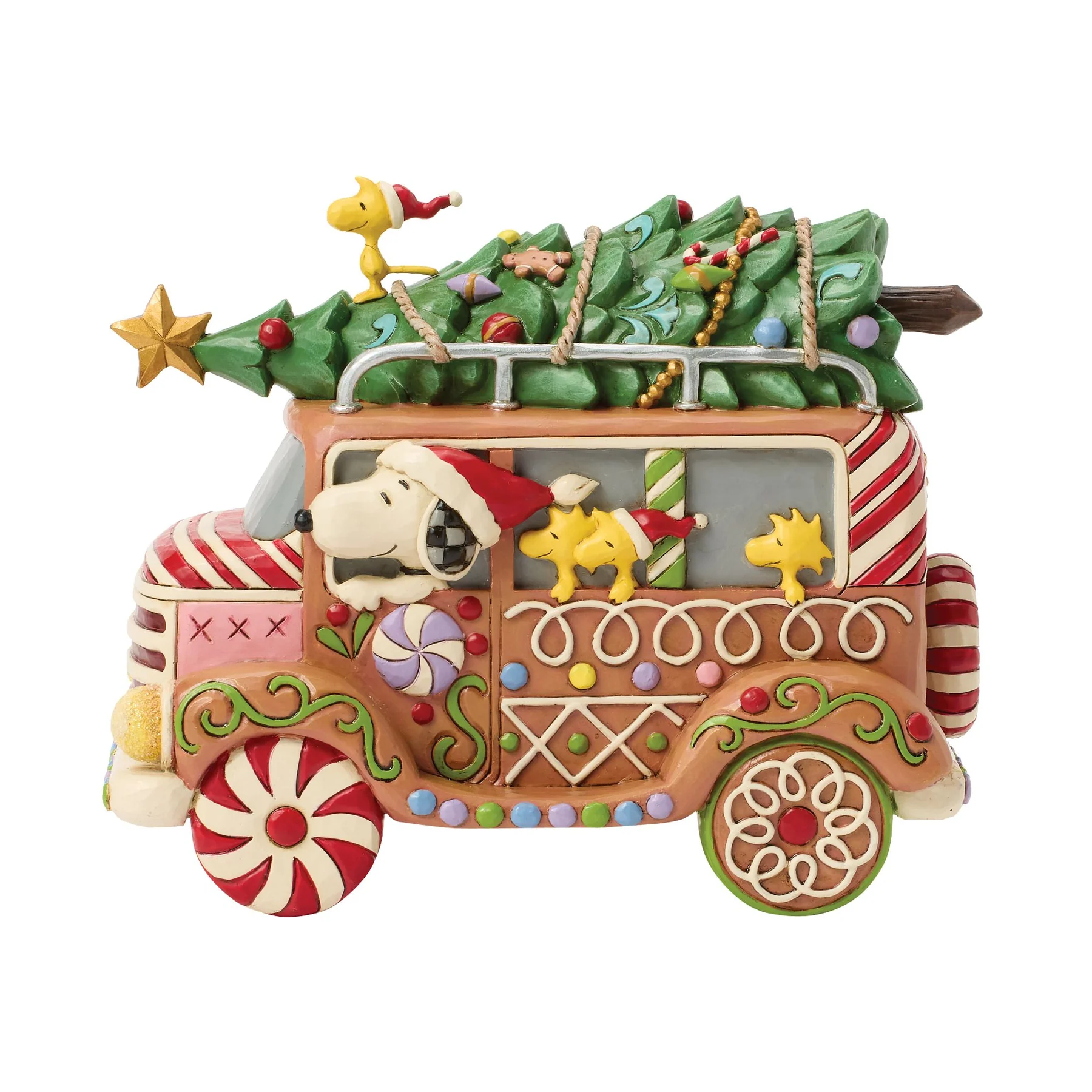 Gingerbread Joyride - Snoopy Lebkuchen-Van Gingerbread Van - Peanuts by Jim Shore 6017238