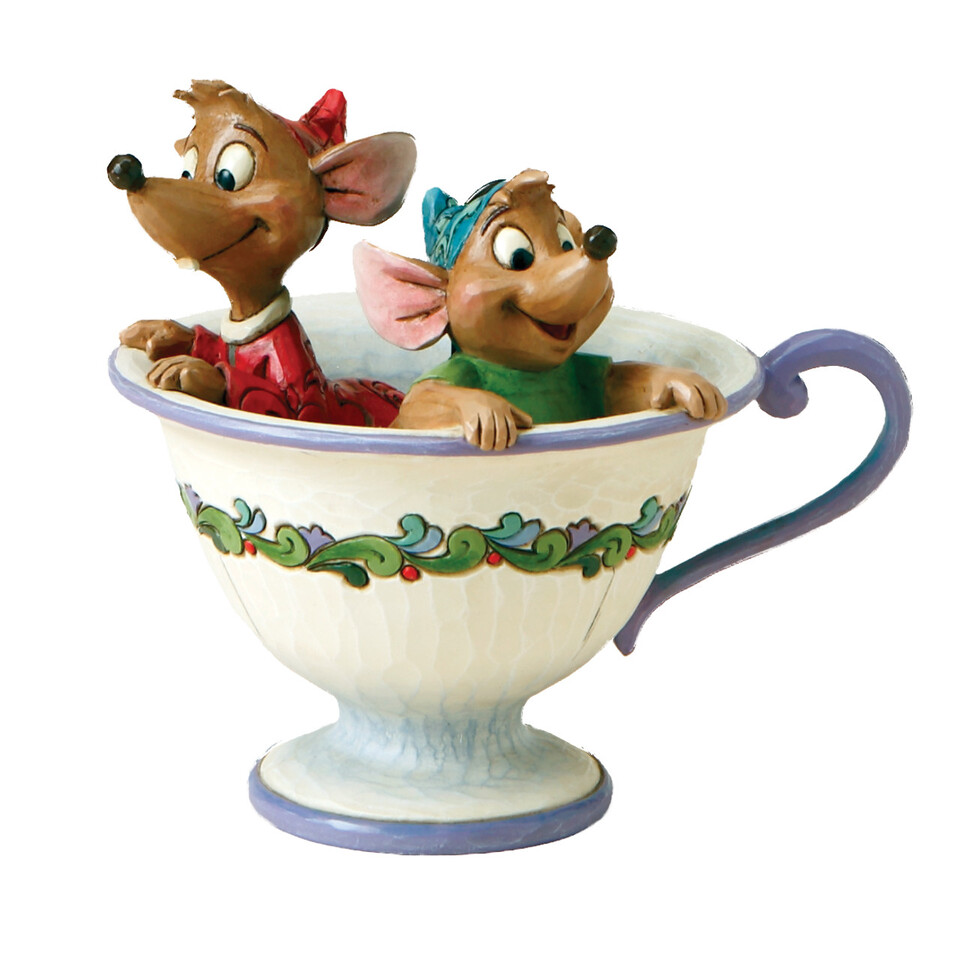 Tea For Two - Jaq & Gus / Disney Traditions by Jim Shore 4016557 Tea For Two - Jaq & Gus / Disney Traditions by Jim Shore 4016557