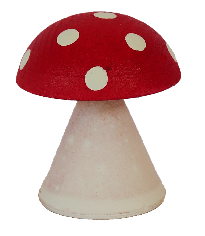 HK-10-460-120 Sebastian Design, skandinavische Kerzenringe, Kerzenring, Kerzenringe, Candlerings, Steckfigur, Fliegenpilz, 10-460-120