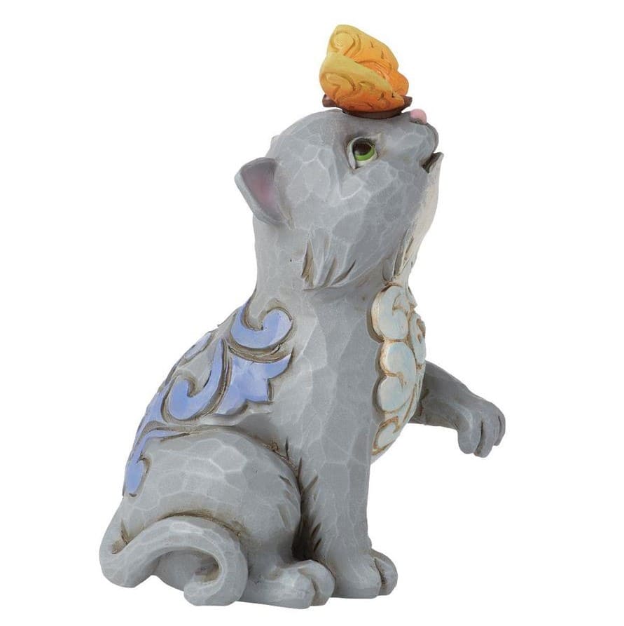 6016382 Cat and Butterfly / Katze mit Schmetterling - Heartwood Creek Jim Shore 6016382
