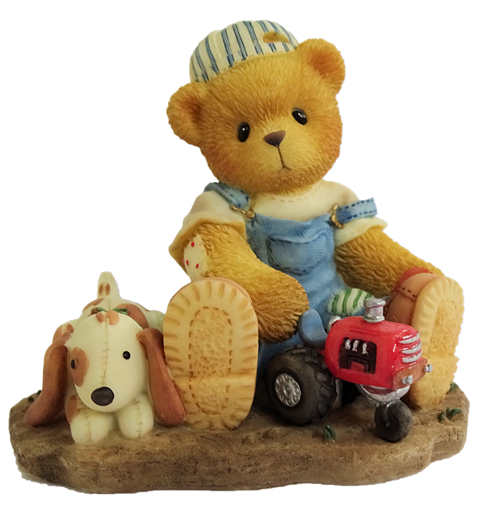 CT-601624-Tanner Cherished Teddies, Tanner, 601624, Cherished Teddies Tanner, Priscilla Hillman, Cherished Teddy, Teddies to Cherish, Cherished Teddies Friends of Old Are Dear To Hold