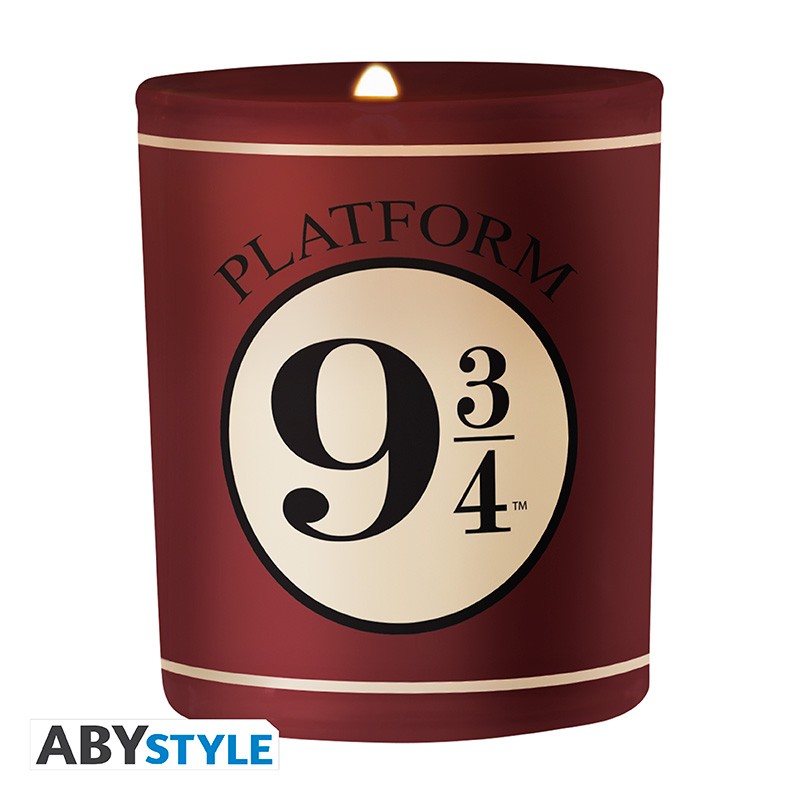 ABYHOM006a Harry Potter Spardose, Platform 9 3/4, Plattform 9 3/4, Hogwarts Express, Kerze, Windlicht, ABYHOM006, Harry Potter Candle