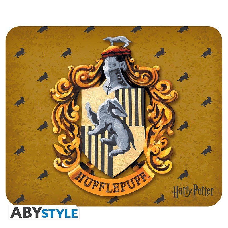 ABYACC414a Harry Potter, ABY-Style, Abysse, Mauspad, Mousepad, Hogwarts Mauspad, Hufflepuff, ABYACC414, Harry Potter Geschenkidee