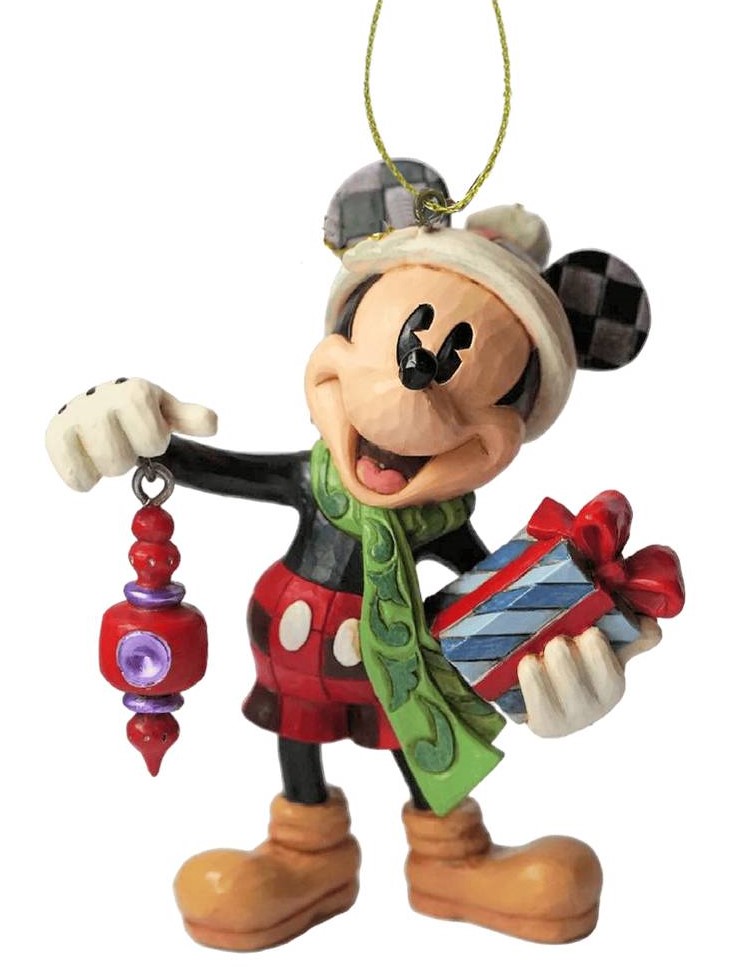 Christmas Magic Mickey Mouse / Micky Maus Ornament - Disney Traditions Jim Shore 6017546 Christmas Magic Mickey Mouse / Micky Maus Ornament - Disney Traditions Jim Shore 6017546