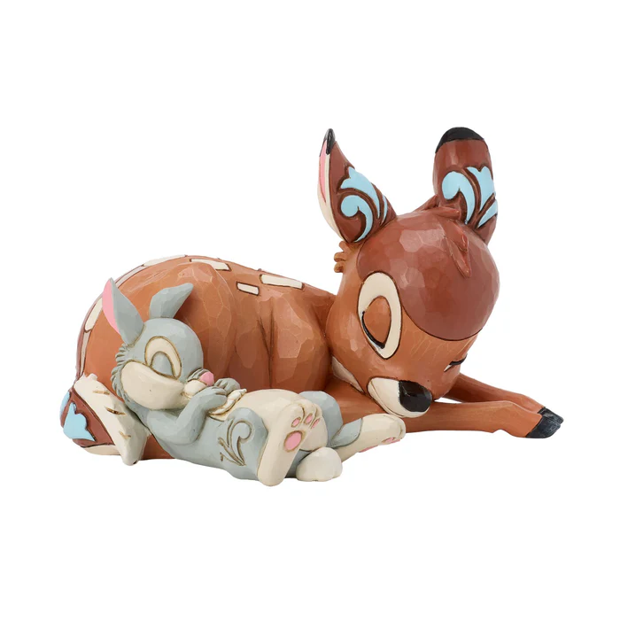 Safe & Sound Bambi & Klopfer - Thumper Minifigur /  6019916 Disney Traditions Jim Shore Disneyfigur