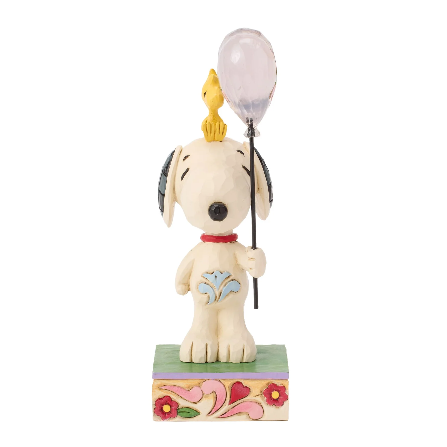 Peanuts - You Make My Heart Float - Snoopy & Woodstock Herzballon 6019590 Jim Shore Peanuts Snoopy Figur