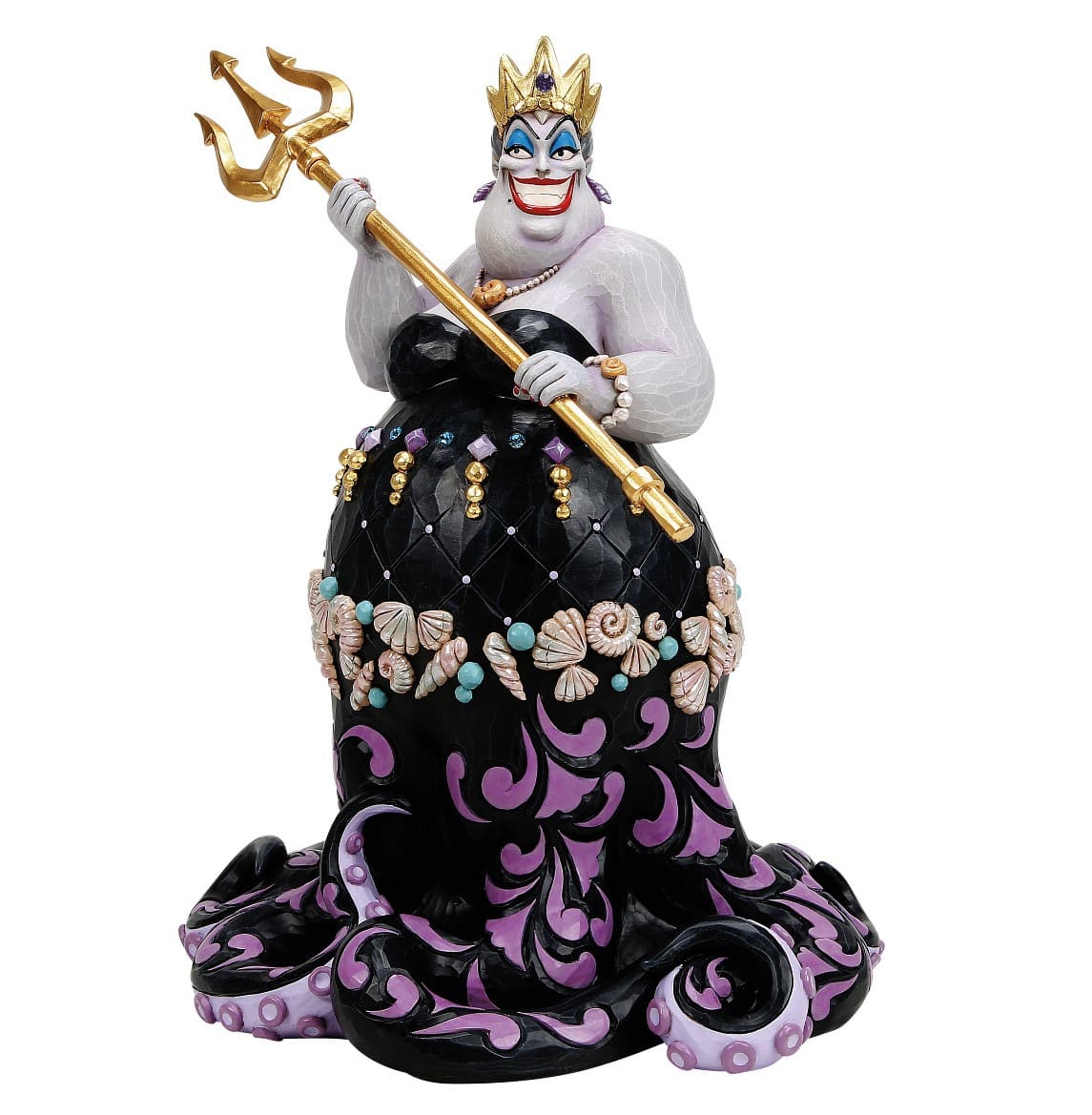 Queen of the Seven Seas Villain Meerhexe Ursula Deluxe XL Figur - 6018728 - Disney Traditions Jim Shore Disneyfigur