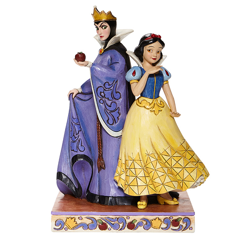 6008067 Disney Traditions, Jim Shore, Jim Shore Disney, Jim Shore Disneyfigur, Jim Shore Disney Figur, Good & Evil, Gut & Böse, Evil & Innocence, Snow White and Evil Queen, Schneewittchen und die böse Königin, 6008067