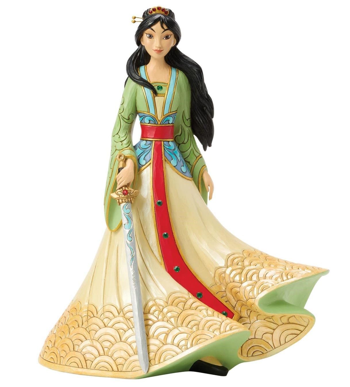 Deluxe Prinzessin Mulan - Courage and Honor - Disney Traditions by Jim Shore 6016892