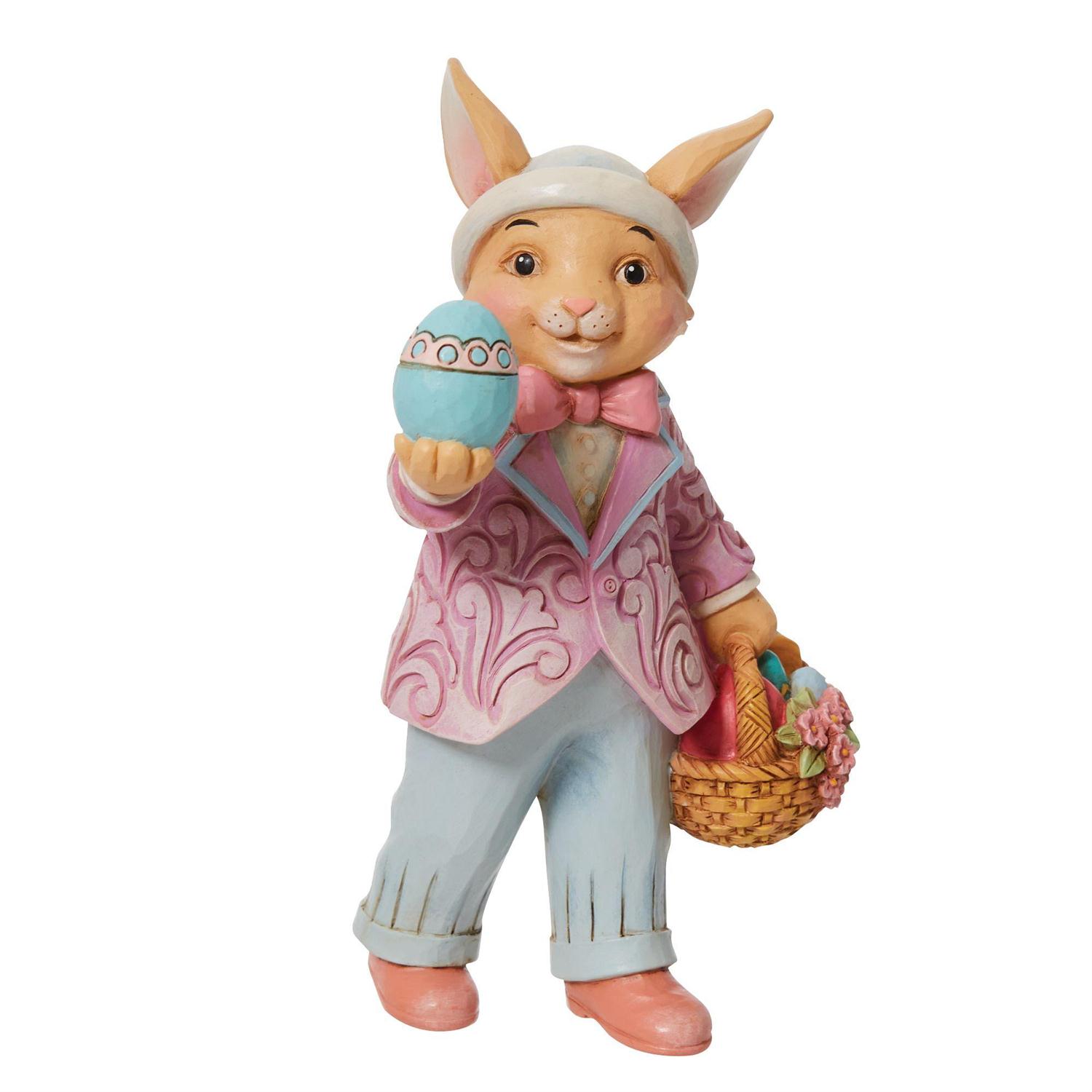 6012442 Jim Shore, Heartwood Creek, Jim Shore Heartwood Creek, Heartwood Creek by Jim Shore, 6012442, Have an Egg-cellent Easter, Osterhase mit Osterei Jim Shore Ostern, Heartwood Creek Ostern