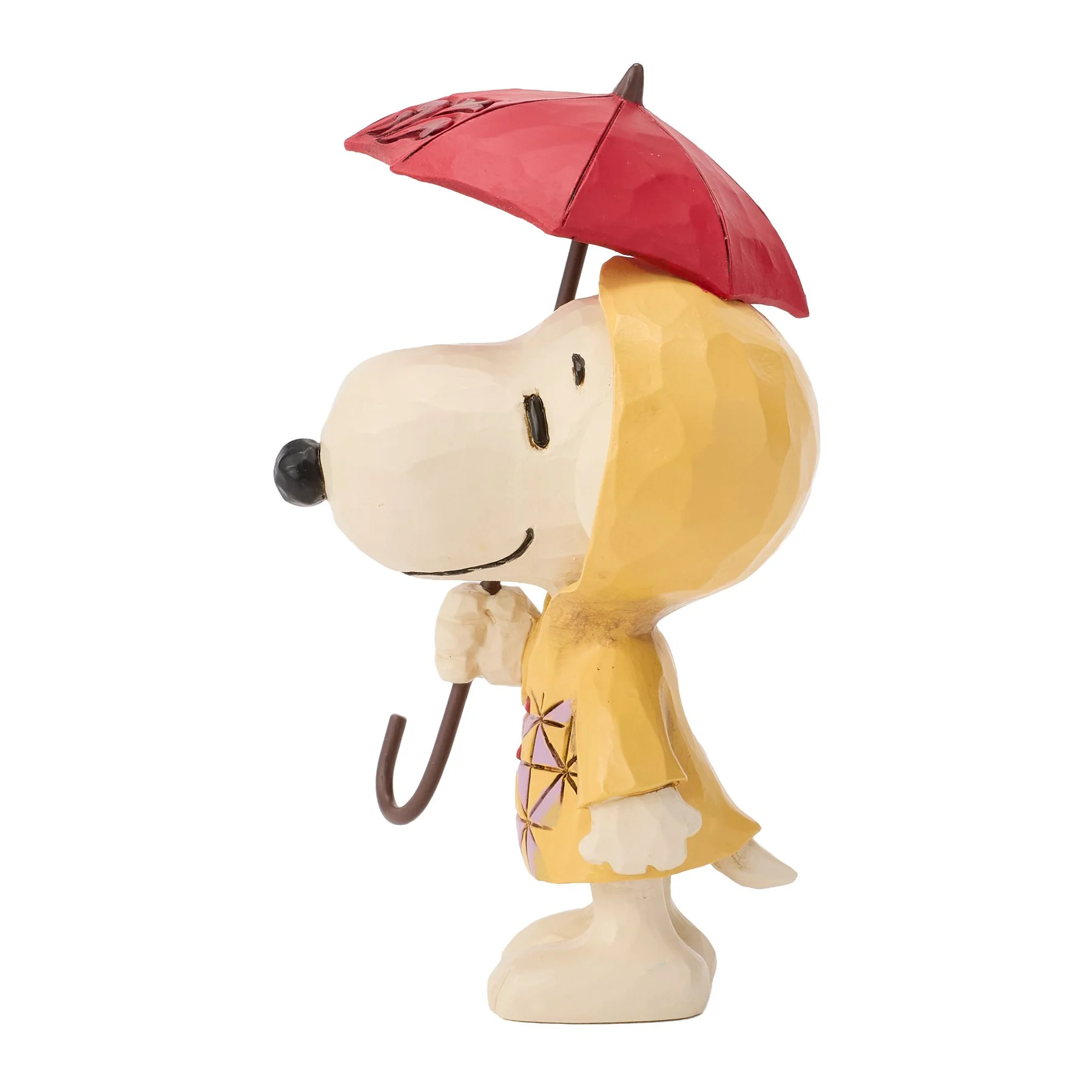 Snoopy mit Regenschirm - Snoopy in a Raincoat Minifigur 6019601 Jim Shore Peanuts Snoopy Figur