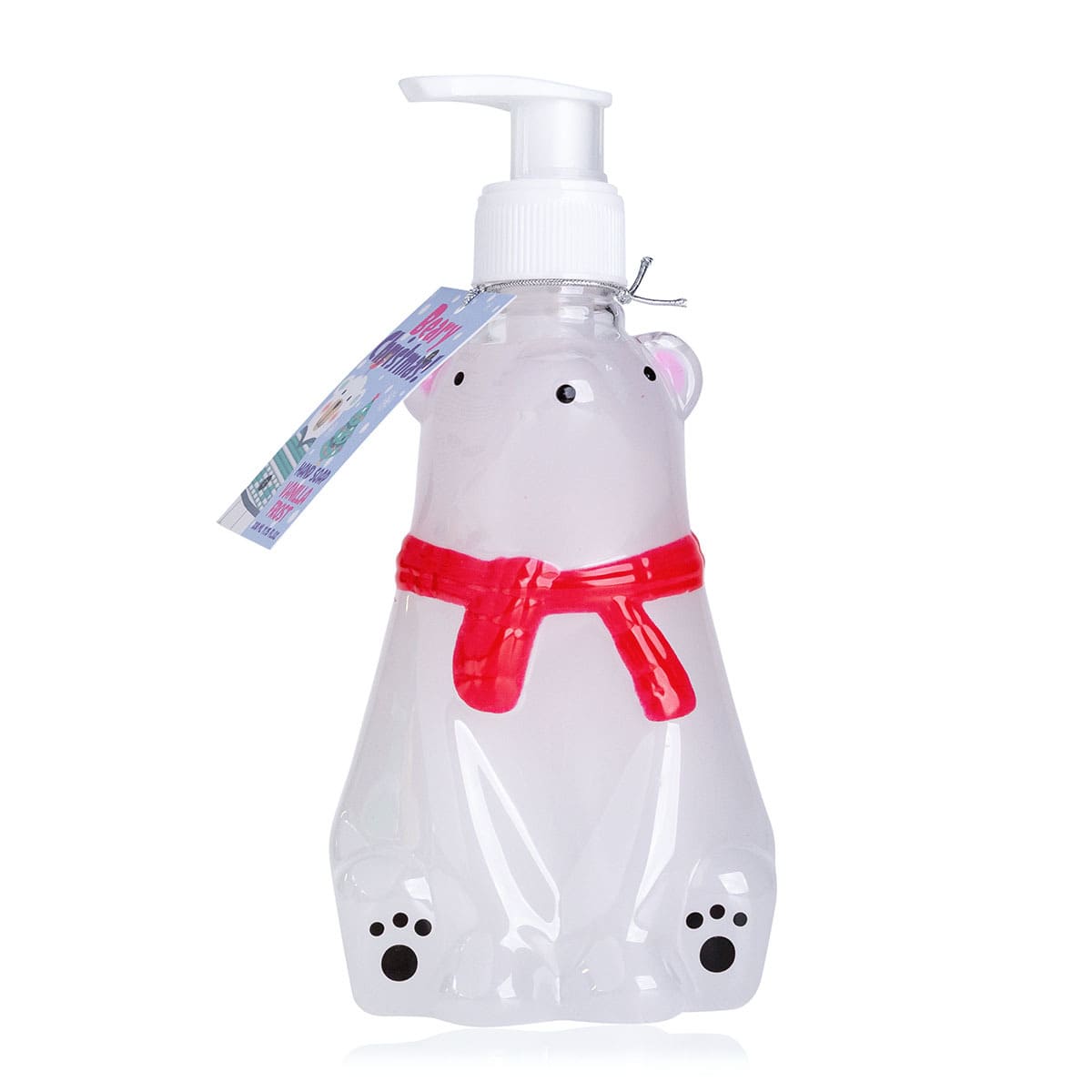8156668 Accentra Seifenspender Eisbär, Flüssigseife, Weihnachtsseife, Weihnachtgeschenk, Mitbringsel, 8156668, Pumpspender