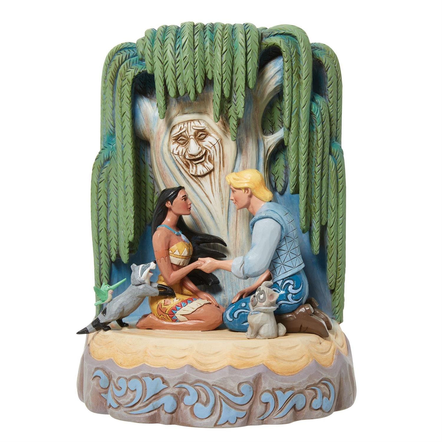 6011925 Disney Traditions, Jim Shore, 6011925, Pocahontas Carved By Heart, Jim Shore Disneyfigur, Jim Shore Disney Traditions, Jim Shore Pocahontas, Disney Traditions Carved By Heart