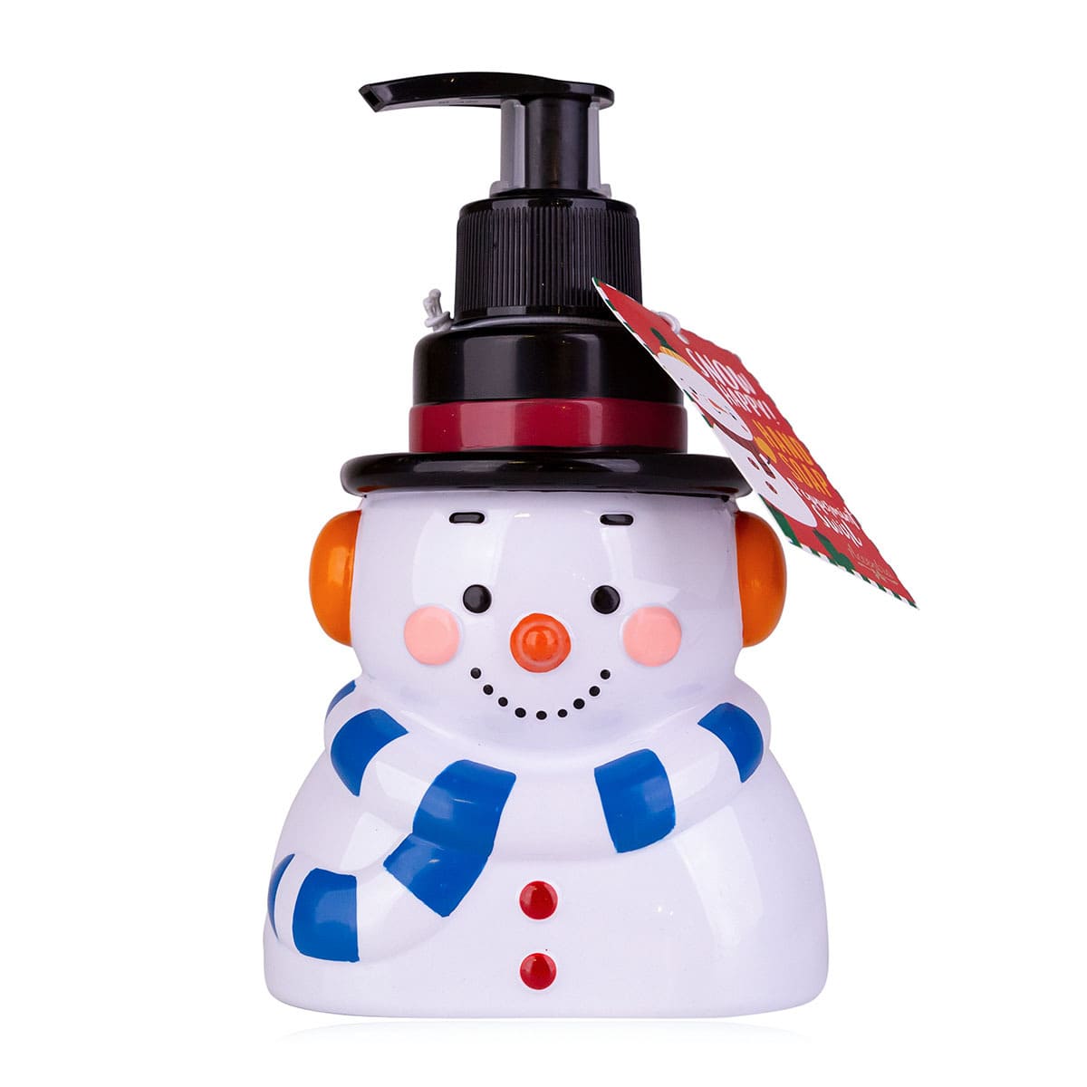 8160187y7pPvPepos9Gy Accentra Seifenspender Schneemann, Flüssigseife, Weihnachtsseife, Weihnachtgeschenk, Mitbringsel, 8160186, Pumpspender Snowman