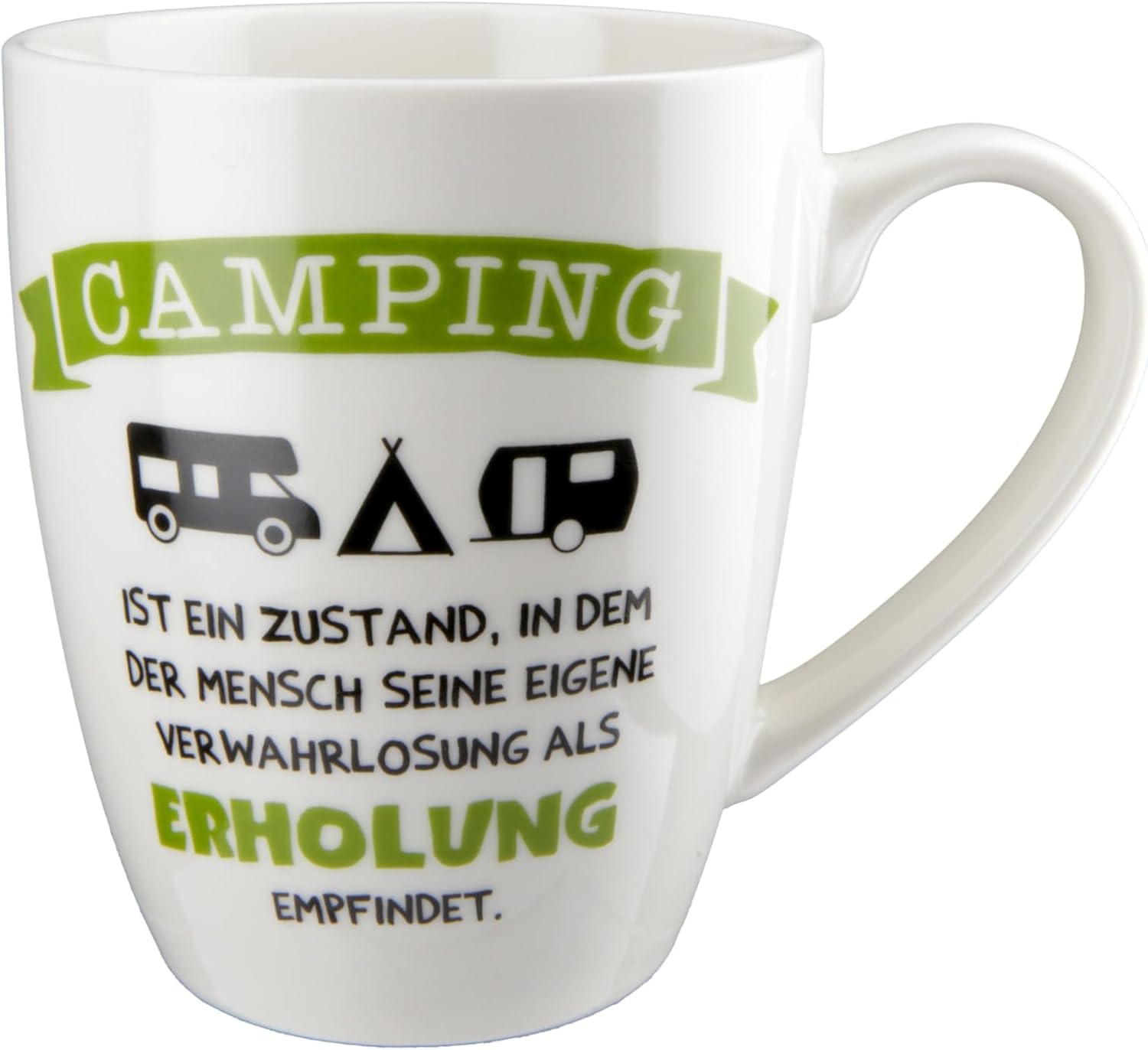 Becher Camping - Gilde Tasse mit Wohnwagenmotiv 50766 / Kaffeebecher Happy Camper Becher Camping - Gilde Tasse mit Wohnwagenmotiv 50766 / Kaffeebecher Happy Camper