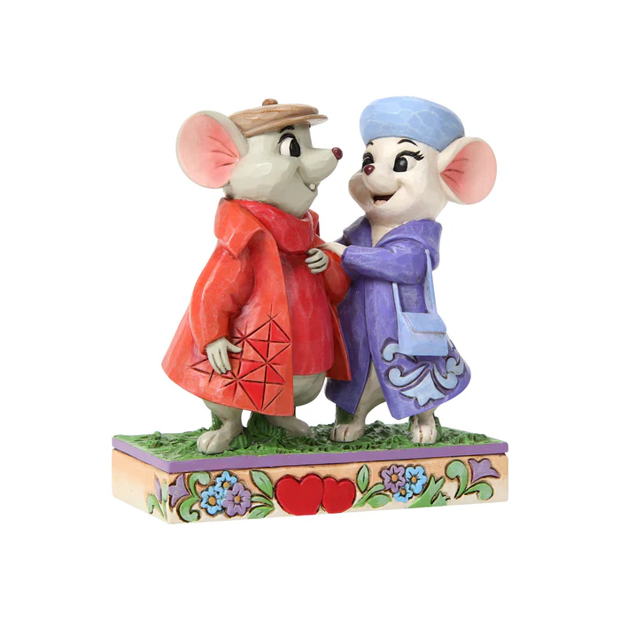 Through Every Adventure Bernard & Bianca - 6019913 Disney Traditions Jim Shore Disneyfigur The Rescuers