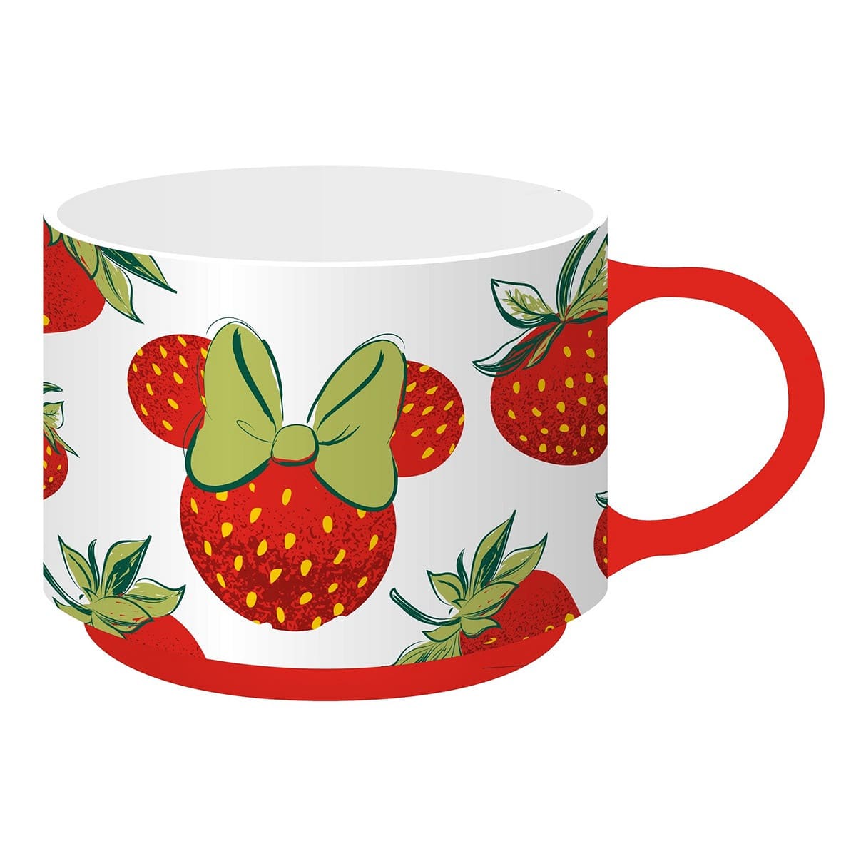 Disney Becher - Erdbeer Minnie Maus Becher  DN27117 / Christmas Inspirations Disney Tasse / Kaffeebecher
