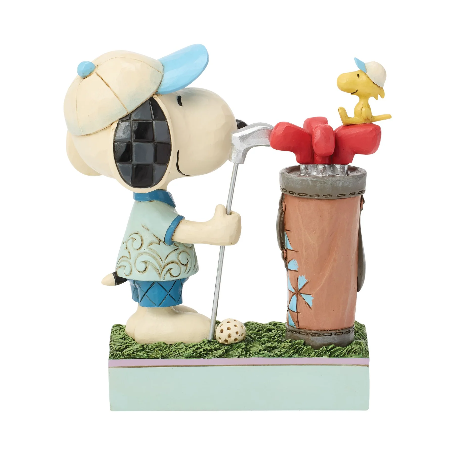 Tee-Riffic - Snoopy & Woodstock Golfen / Golfing 6019603 Jim Shore Peanuts Snoopy Figur