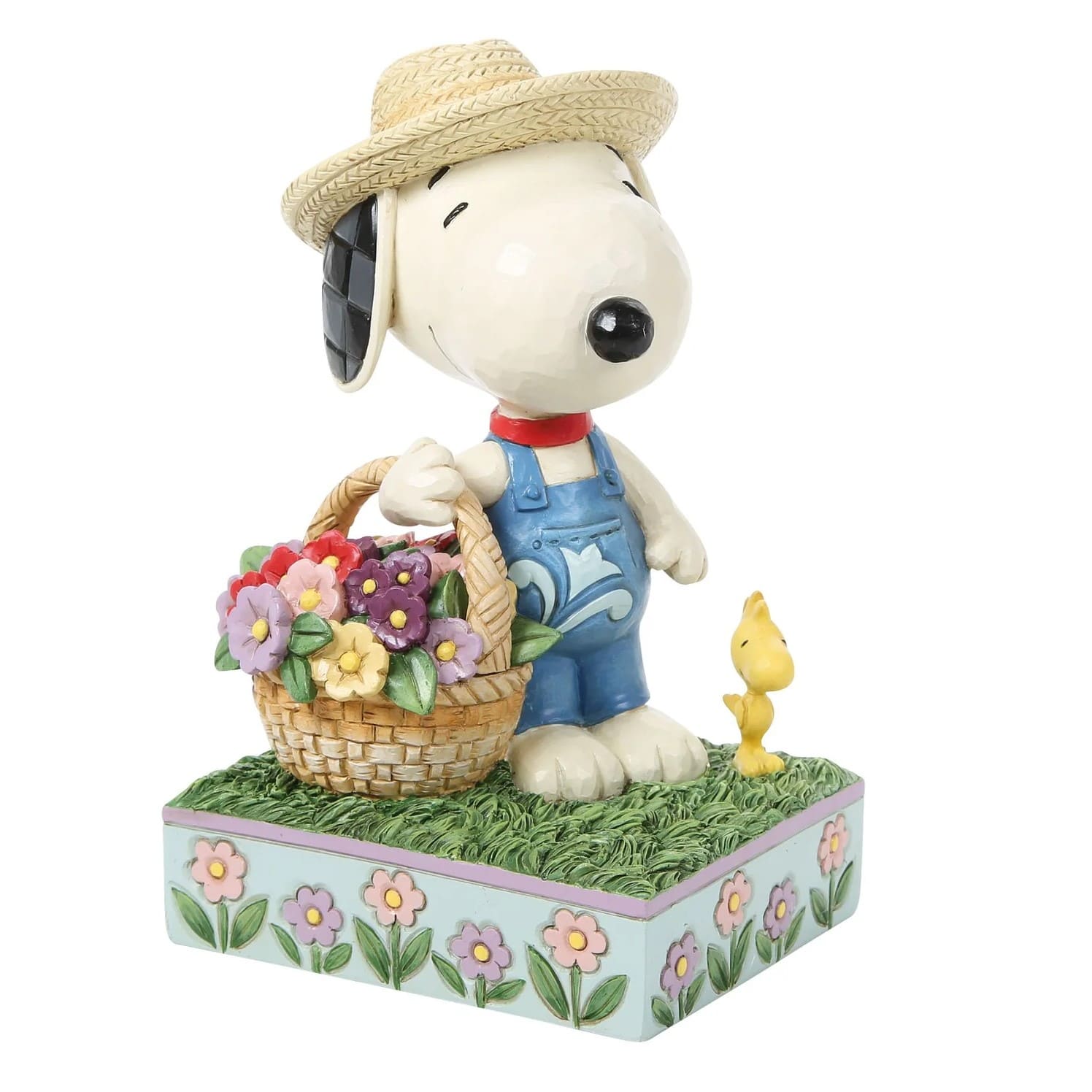Petals of Joy - Snoopy mit Blumenkorb / Flower Basket 6019596 Jim Shore Peanuts Snoopy Figur