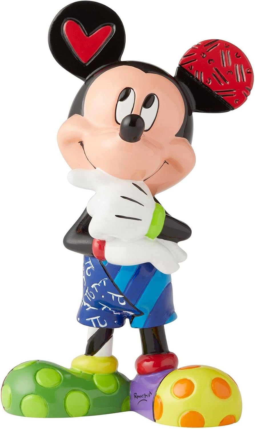 Mickey Mouse Thinking - Micky Maus Denkerpose / Disney Romero Britto 6003345 Mickey Mouse Thinking - Micky Maus Denkerpose / Disney Romero Britto 6003345
