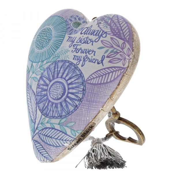 art-1003480229b Demdaco, Art Hearts, Key To My Heart, Always My Sisters, Für immer meine Schwester, 1003480229, Schwestern