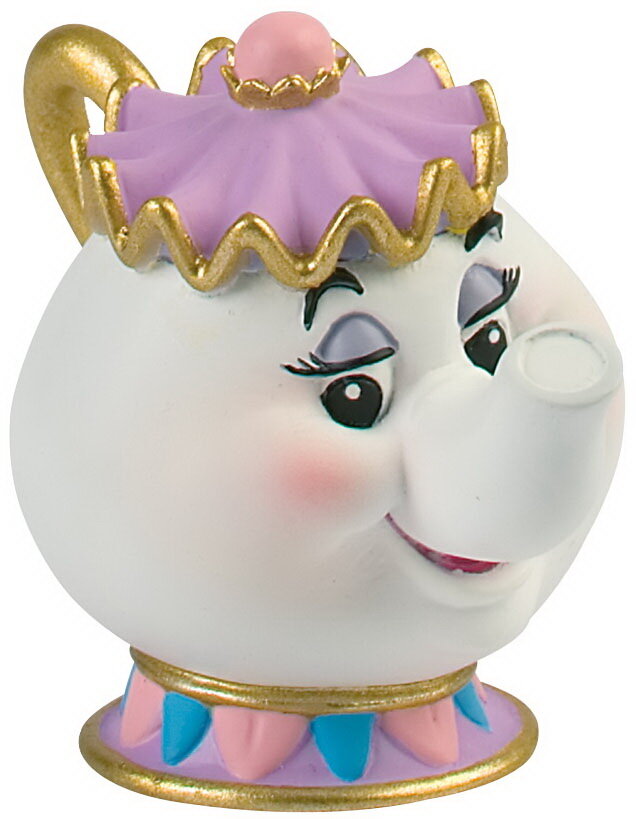 Belle - Madame Pottine / Walt Disney Spielfigur - Tortenfigur - Disneyfigur Bullyland 12474 Belle - Madame Pottine / Walt Disney Spielfigur - Tortenfigur - Disneyfigur Bullyland 12474
