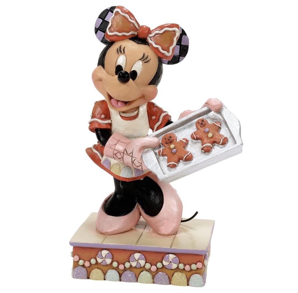 Baking Bliss / Weihnachtsbäckerei - Minnie Gingerbread Cookies - Disney Traditions by Jim Shore 6016881 Baking Bliss / Weihnachtsbäckerei - Minnie Gingerbread Cookies - Disney Traditions by Jim Shore 6016881