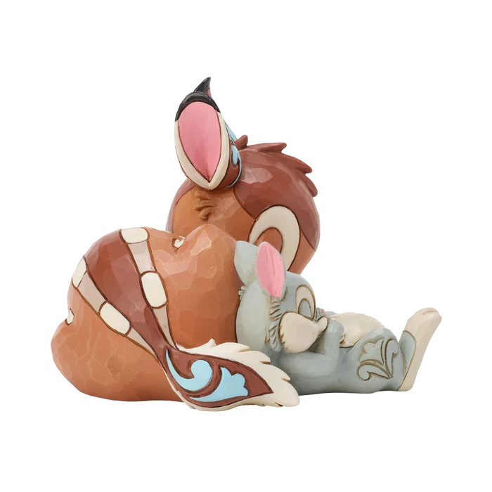 Safe & Sound Bambi & Klopfer - Thumper Minifigur /  6019916 Disney Traditions Jim Shore Disneyfigur