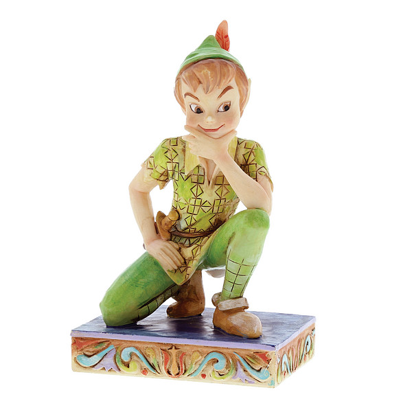 4023531 Disney Traditions, Jim Shore, Disneyfigur, Disney Figur, Volkskunst, Folkart, Childhood Champion, Peter Pan, 4023531, Jim Shore Disney, Jim Shore Disneyfigur, Jim Shore Walt Disney