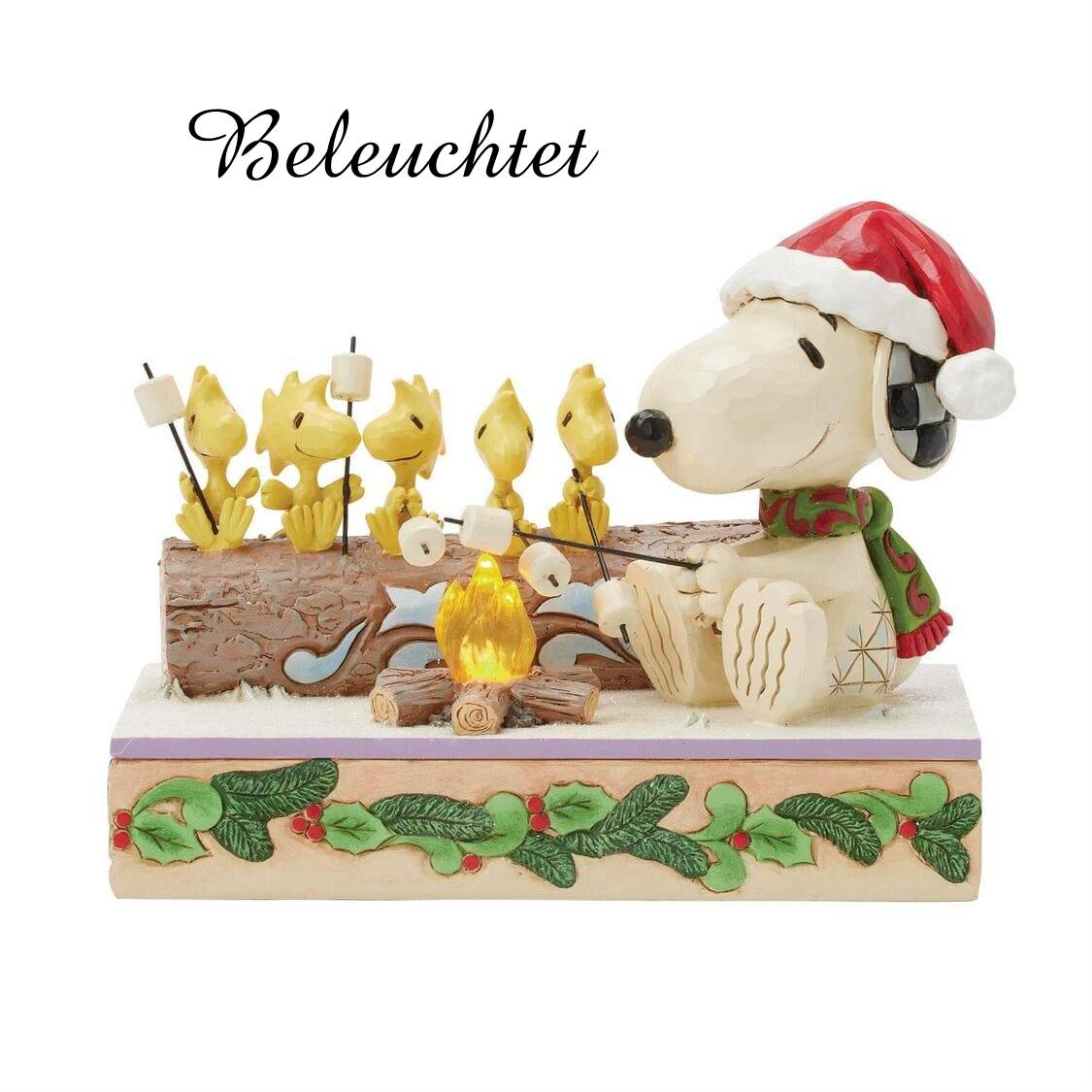 Campfire Companions Snoopy & Woodstock LED Marshmallows am Lagerfeuer - Peanuts by Jim Shore 6017235 Campfire Companions Snoopy & Woodstock LED Marshmallows am Lagerfeuer - Peanuts by Jim Shore 6017235
