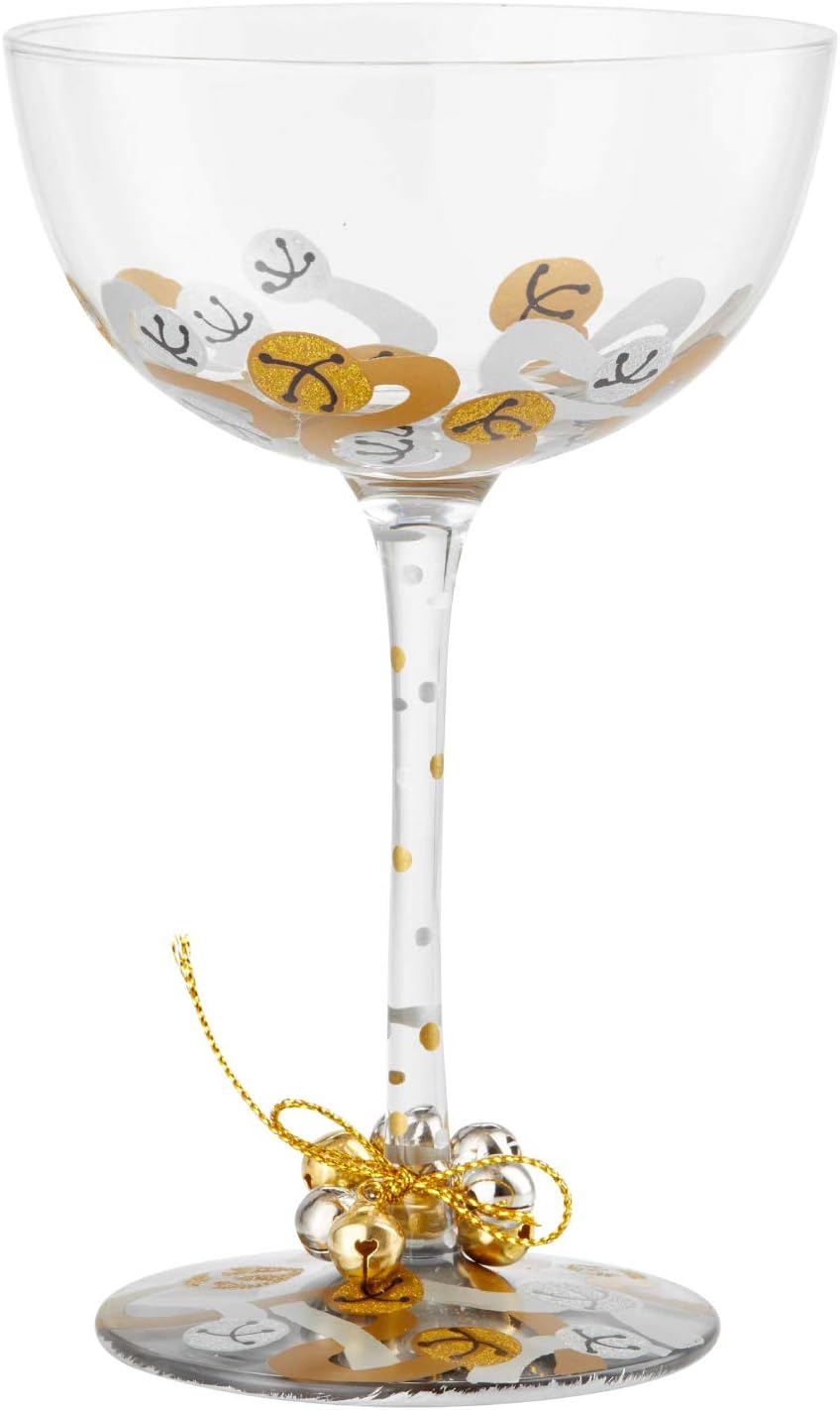Cocktailglas - Jingle Bells Coupe Glass - Lolita Cocktailglas 6004440 Cocktailglas - Jingle Bells Coupe Glass - Lolita Cocktailglas 6004440