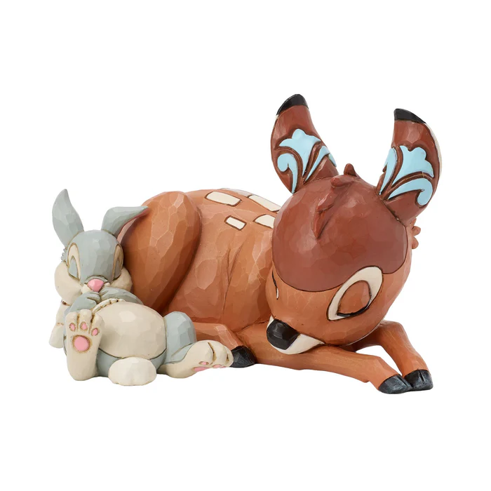 Safe & Sound Bambi & Klopfer - Thumper Minifigur /  6019916 Disney Traditions Jim Shore Disneyfigur