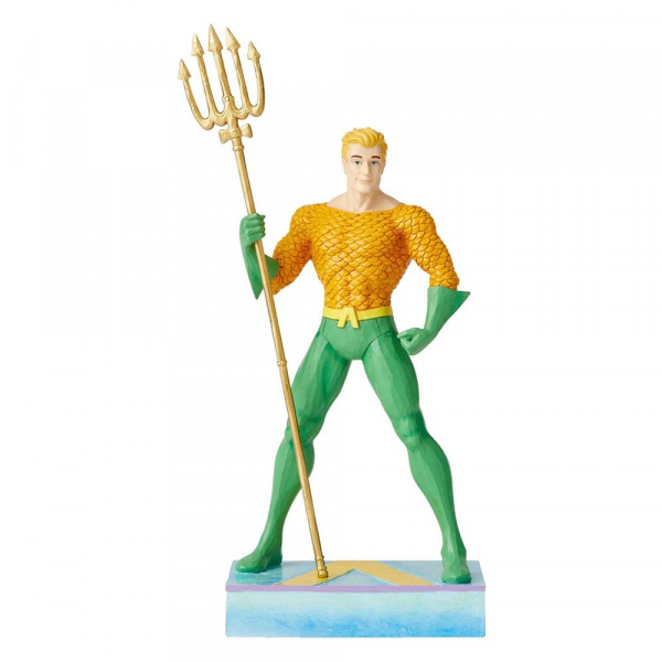 dt-6003026a Disney Traditions, Jim Shore, Silver Age - DC Comics Justice League, Aquaman