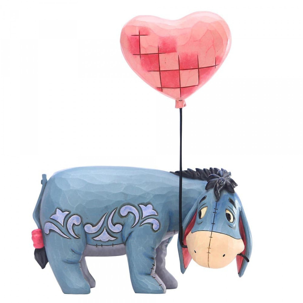 dt-6005965 Disney Traditions, Jim Shore, Love Floats, Eeyore, I-Ah mit Herzballon