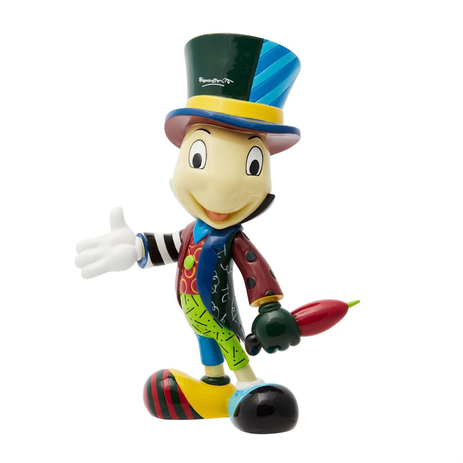 6015552 Disney Britto, Romero Britto - Romero Britto Disneyfigur, 6015552, Jiminy Cricket, Pinocchio, Disney by Britto