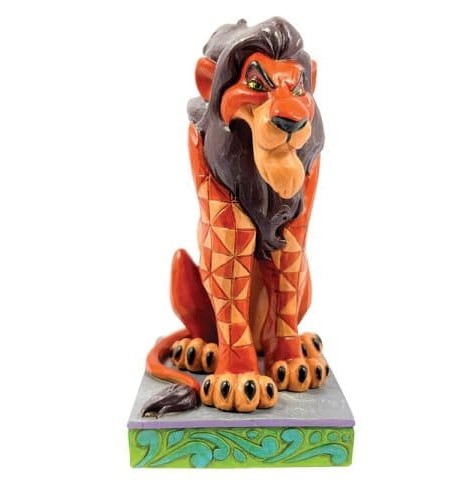 6014328VJm9jKxdGeXLr Disney Traditions, Jim Shore, Jim Shore Disneyfigur, 6014328, Unfit Ruler, Scar, König der Löwen, The Lion King, Jim Shore Disney, Disney Scar