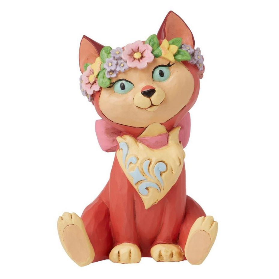 6016351 Jim Shore, Disney Traditions, Jim Shore Disneyfigur, Katze Dinah, Dinah Cat, Alice im Wunderland, Jim Shore Figur, 6016351