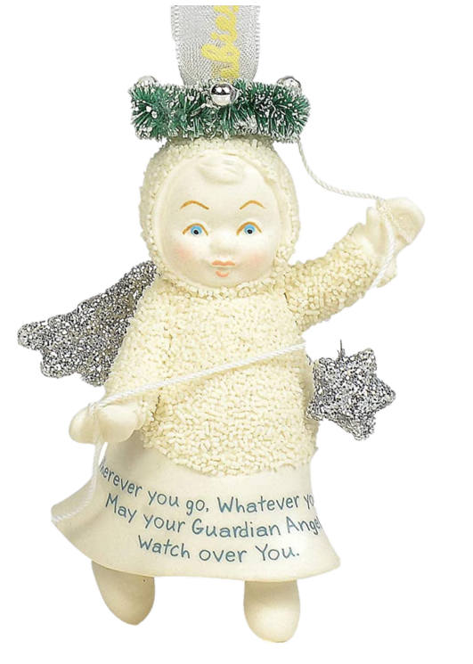 Guardian-Angel-frei Kristi Jensen Piero, Snowpinions, Snowbabies, Department 56, Guardian Peace, Schutzengel Ornament, 6004214