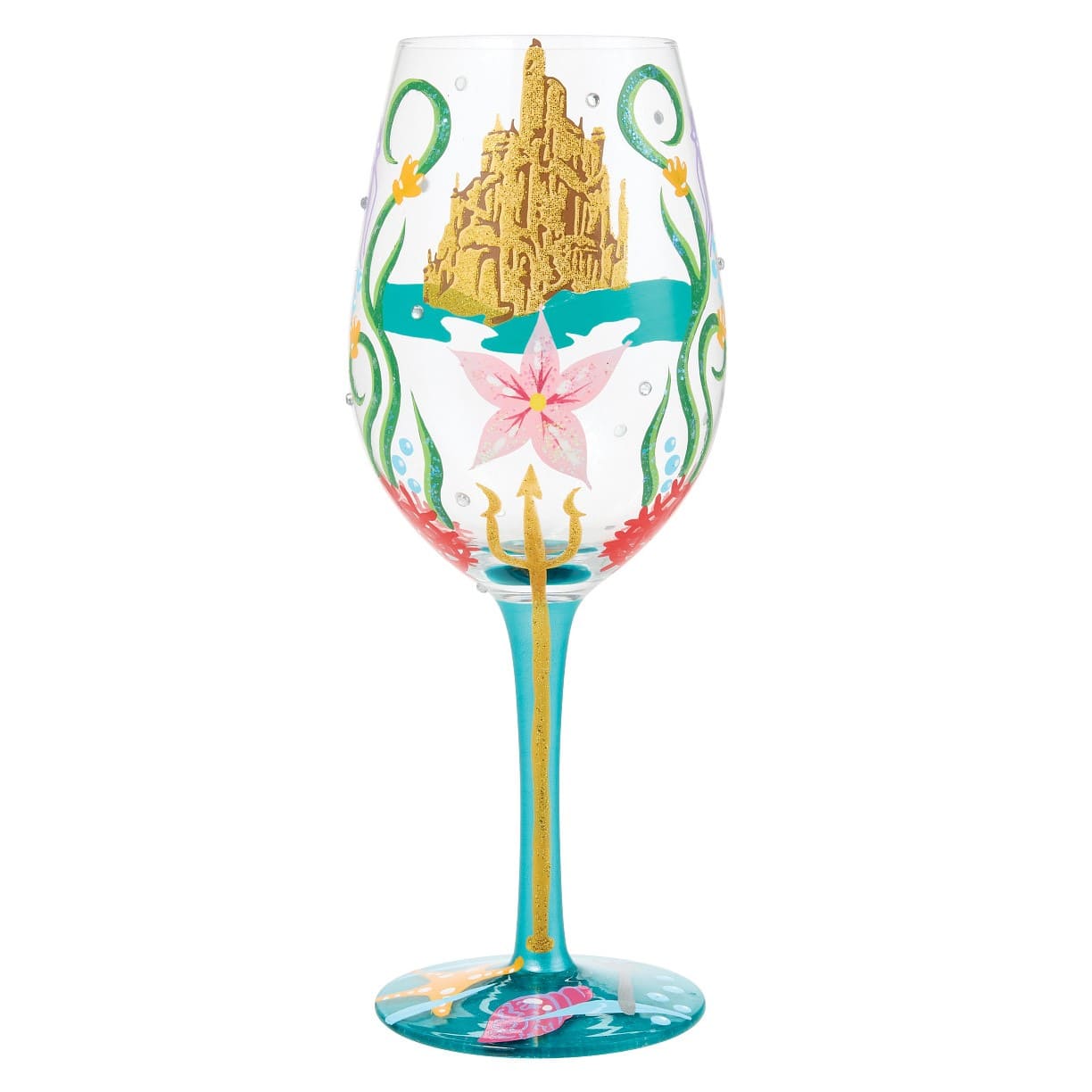 Disney Weinglas Arielle - Ride Your Own Wave - Lolita Weinglas 6017421 - König Triton's Schloss