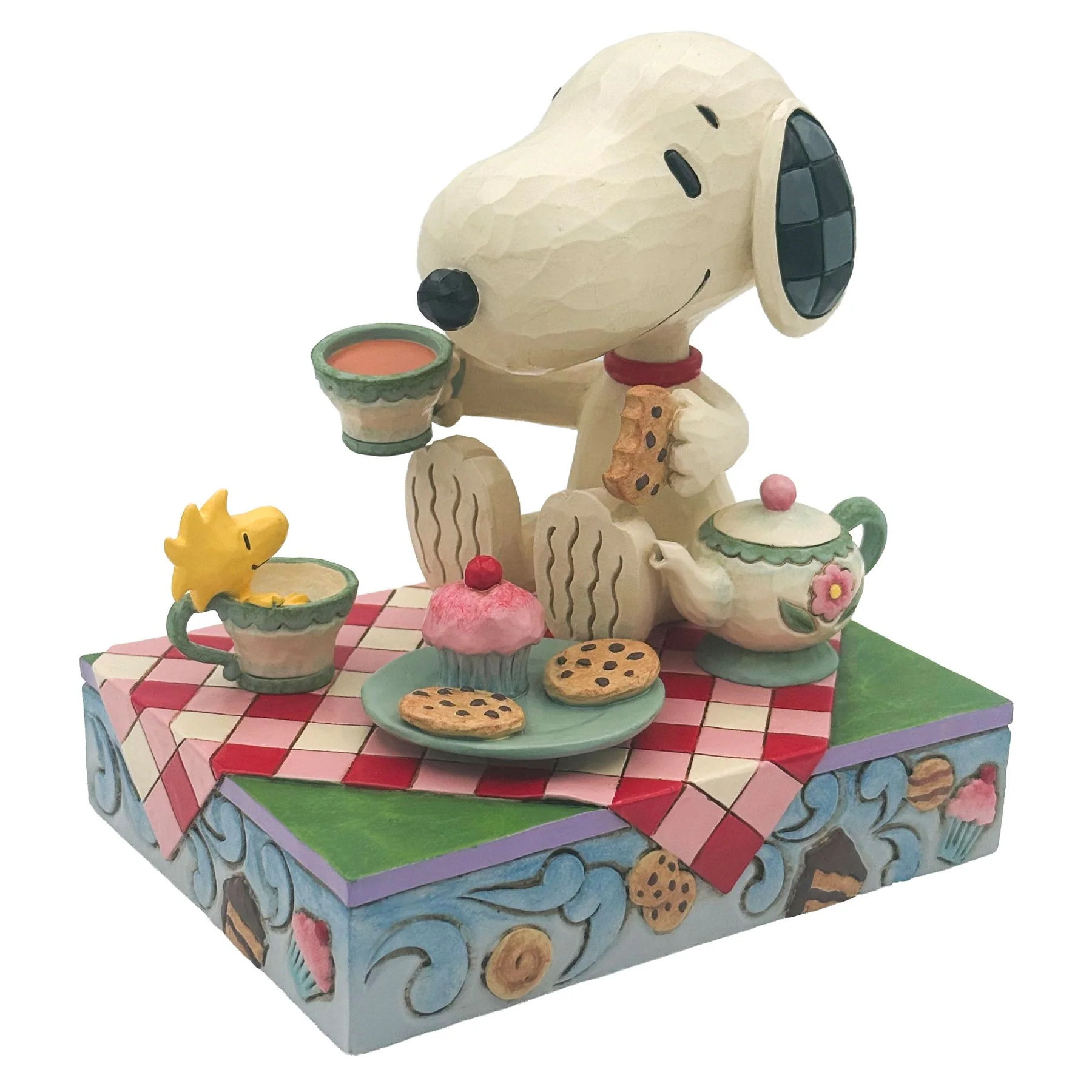 Brew-tea-ful Afternoon - Snoopy Tea and Sweets 6019604 Jim Shore Peanuts Snoopy Figur