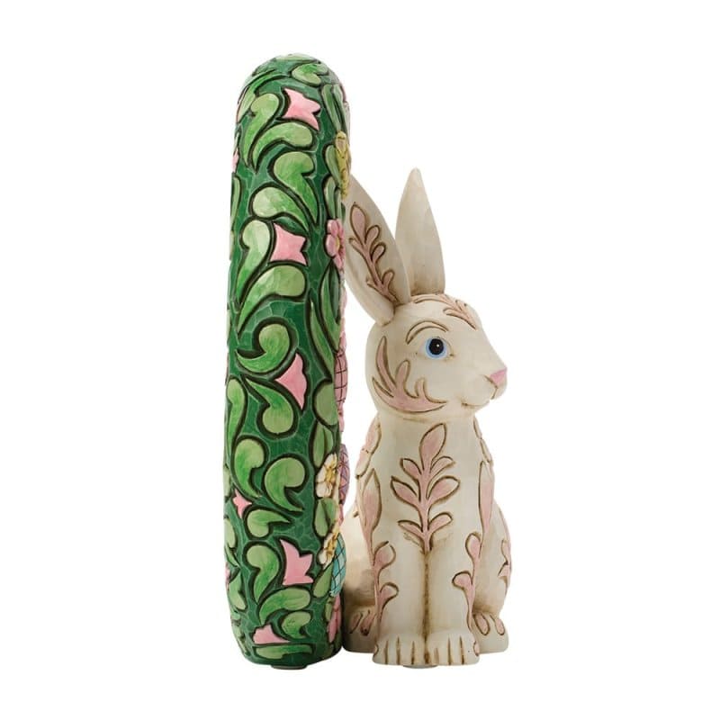 Easter Embrace Osterhase mit Osterei-Kranz - 6018742 Heartwood Creek by Jim Shore Osterhase
