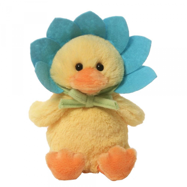 Flower-Duck-blau Flower Duck / Blumenente, türkis