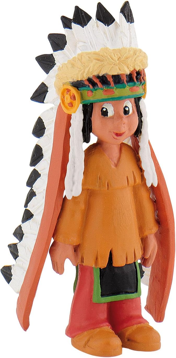 Yakari mit Federschmuck - Spielfigur - Tortenfigur - Indianerfigur Bullyland 43356 Yakari mit Federschmuck - Spielfigur - Tortenfigur - Indianerfigur Bullyland 43356