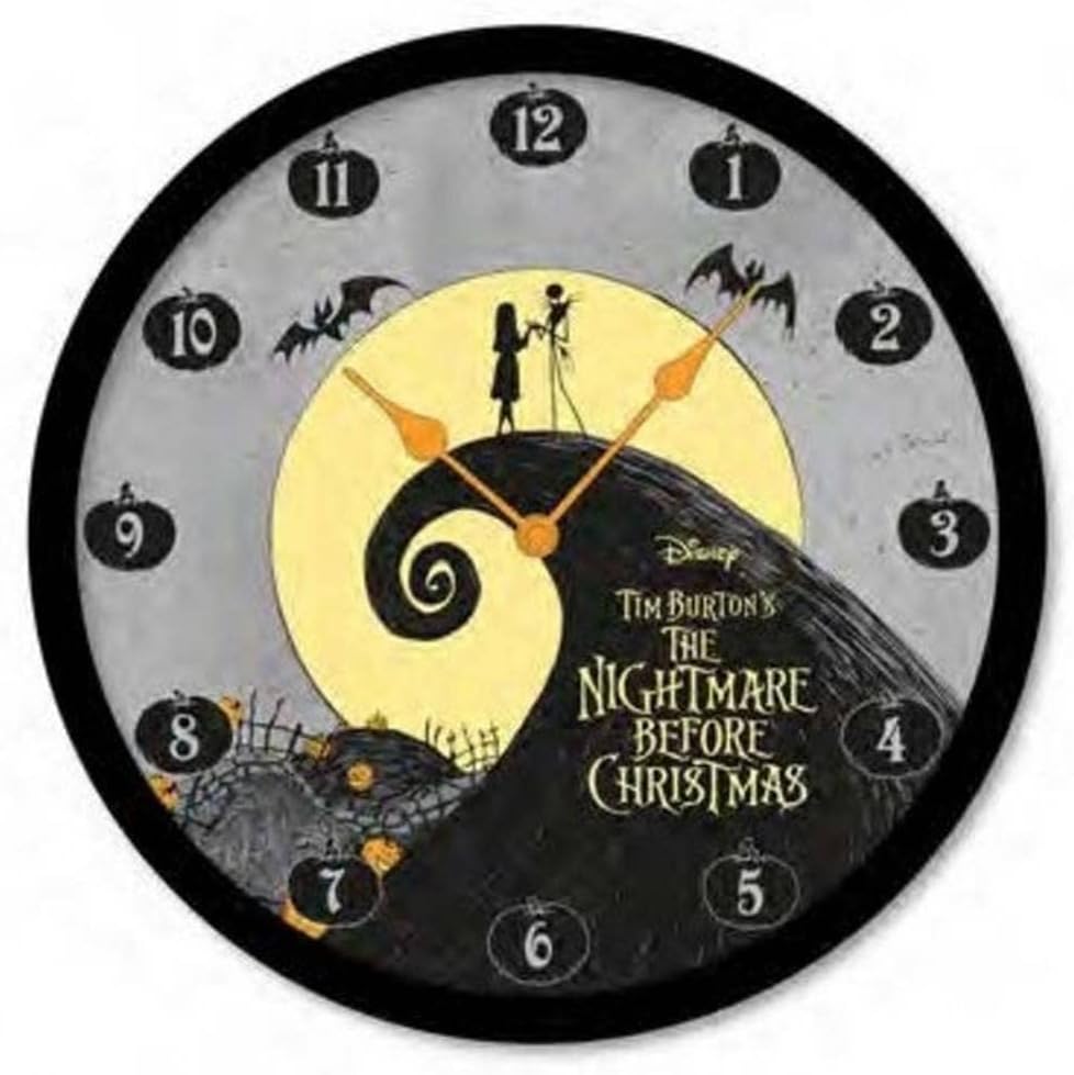 Disney Wanduhr Nightmare Before Christmas – Jack Skellington & Sally von Pyramid International 661074 Disney Wanduhr Nightmare Before Christmas – Jack Skellington & Sally von Pyramid International 661074