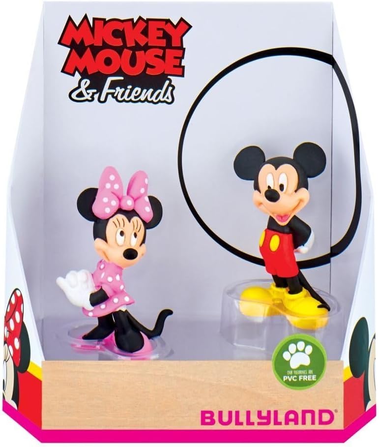 Mickey & Friends - Geschenkset Micky & Minnie - Walt Disney Spielfigur - Tortenfigur - Disneyfigur Bullyland 15083 Mickey & Friends - Geschenkset Micky & Minnie - Walt Disney Spielfigur - Tortenfigur - Disneyfigur Bullyland 15083