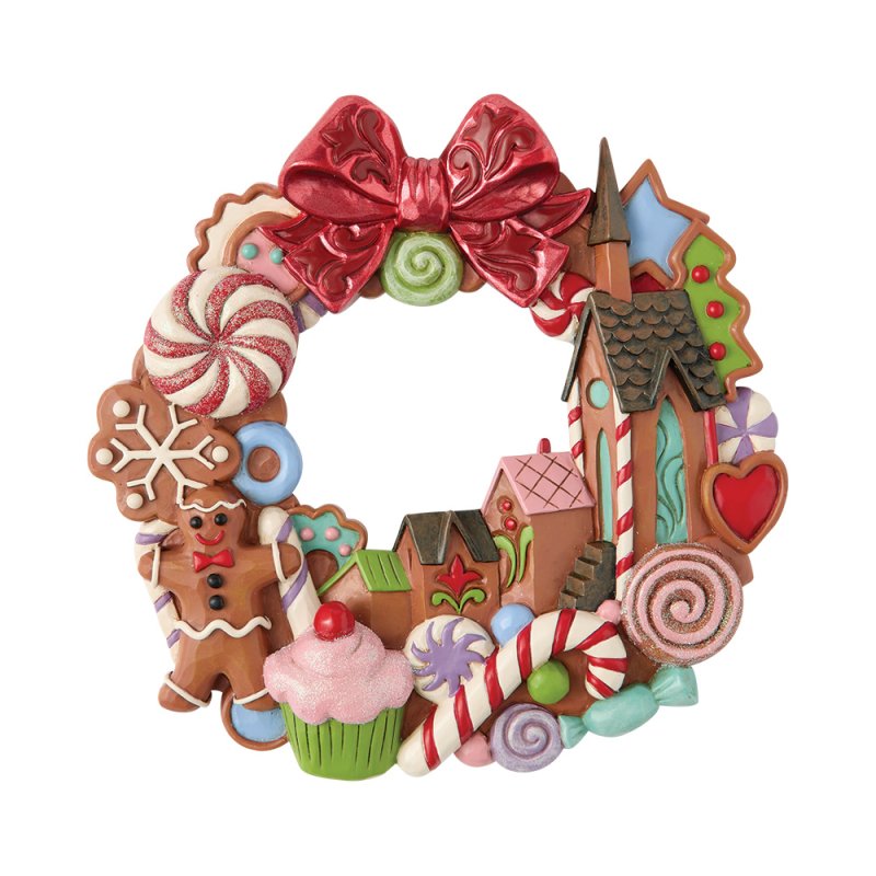 Circle in Sweets - Weihnachtskranz / Adventskranz 6018885 - Jim Shore Heartwood Creek