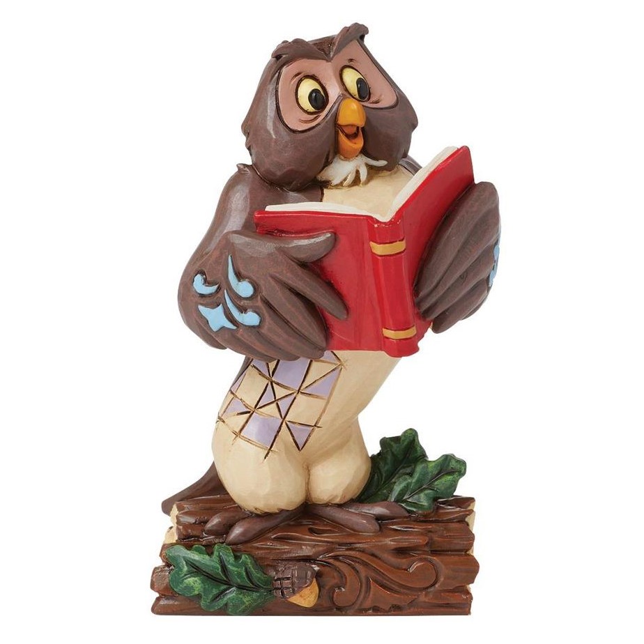 6016350 Jim Shore, Disney Traditions, Jim Shore Disneyfigur, Weise Eule, Ever Wise Owl, Winnie Pooh, Winnie Puuh, Jim Shore Figur, 6016350, Disney Winnie Pooh