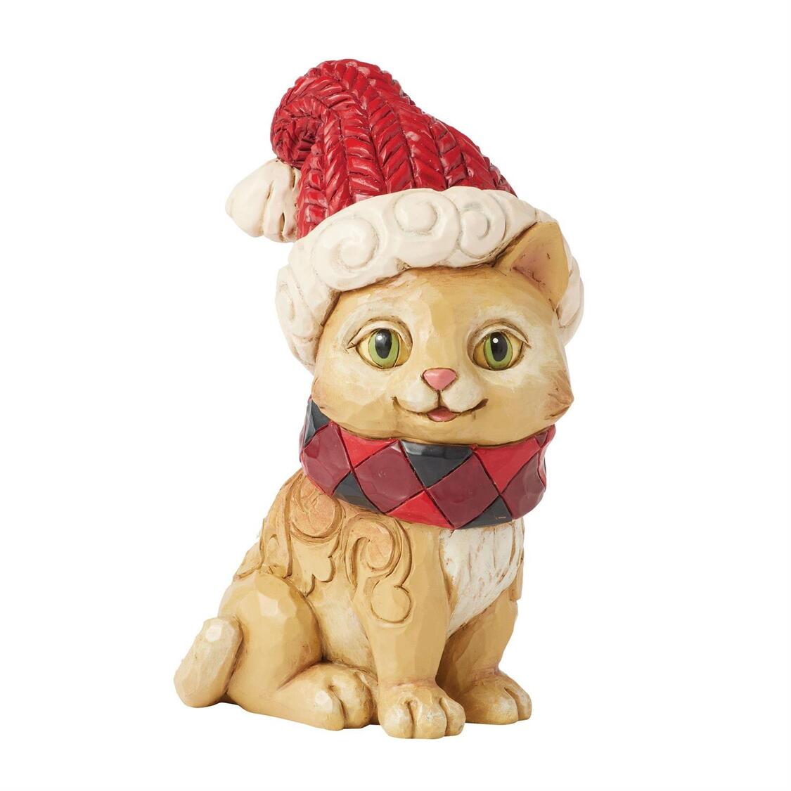 Weihnachtskatze Highland Glen / Christmas Cat Minifigur - Heartwood Creek by Jim Shore 6017029 Weihnachtskatze Highland Glen / Christmas Cat Minifigur - Heartwood Creek by Jim Shore 6017029