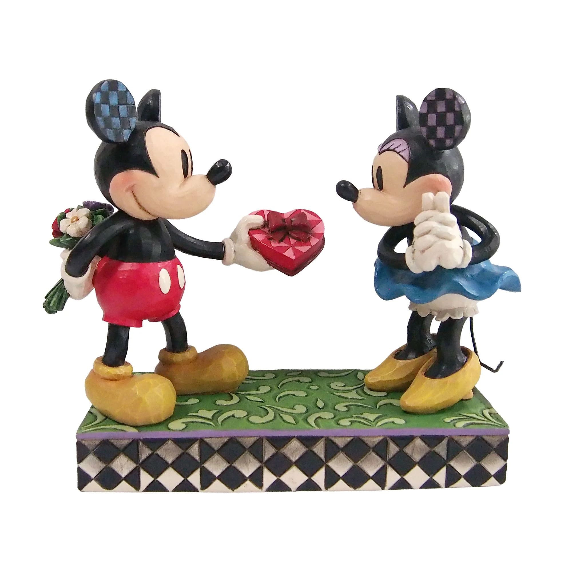 Timeless Love Mickey & Minnie Valentinstagsfigur 6020832 Disney Traditions Jim Shore Disney Figur