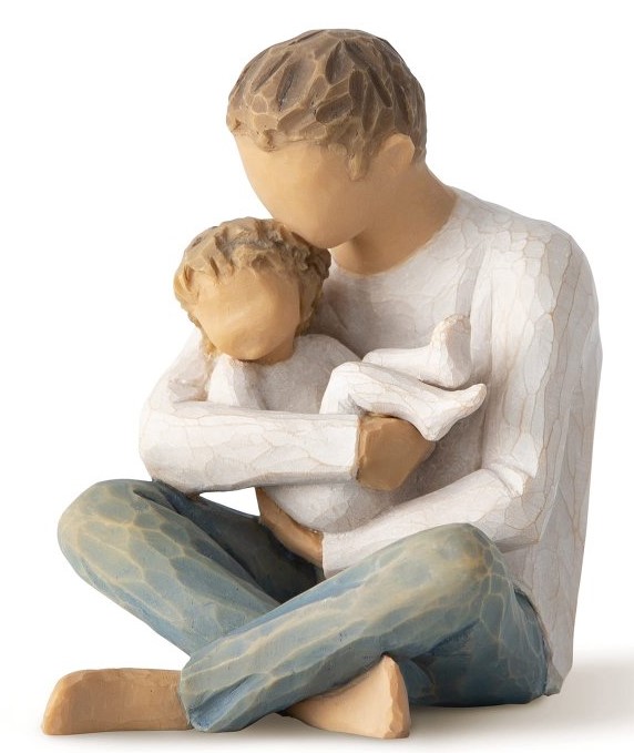 Little One / Kleiner Schatz - Vater & Kind - Willow Tree Figur von Susan Lordi 27922 Little One / Kleiner Schatz - Vater & Kind - Willow Tree Figur von Susan Lordi 27922